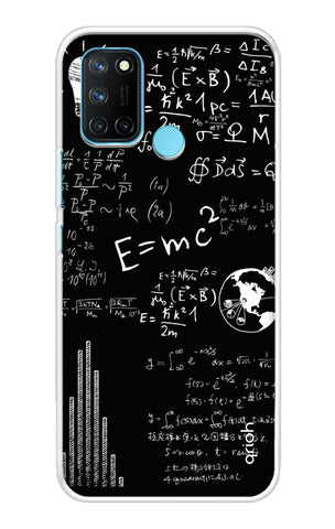 Equation Doodle Realme 7i Back Cover