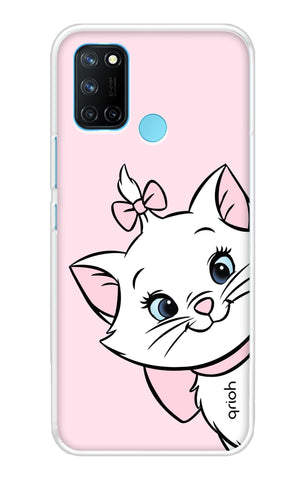 Cute Kitty Realme 7i Back Cover