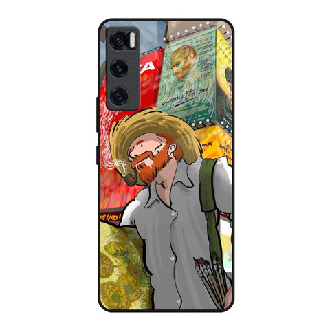 Loving Vincent Vivo V20 SE Glass Back Cover Online