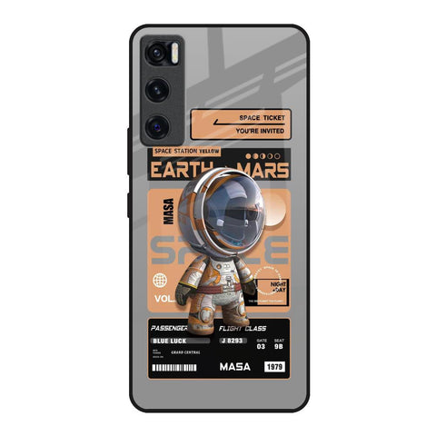 Space Ticket Vivo V20 SE Glass Back Cover Online