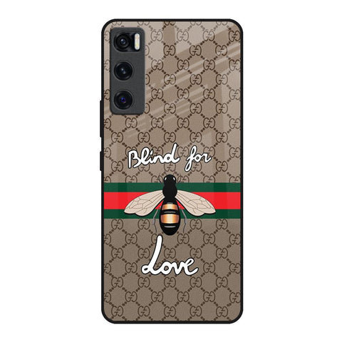 Blind For Love Vivo V20 SE Glass Back Cover Online