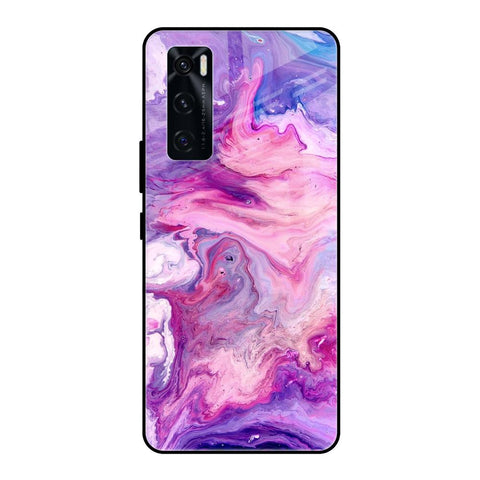 Cosmic Galaxy Vivo V20 SE Glass Cases & Covers Online