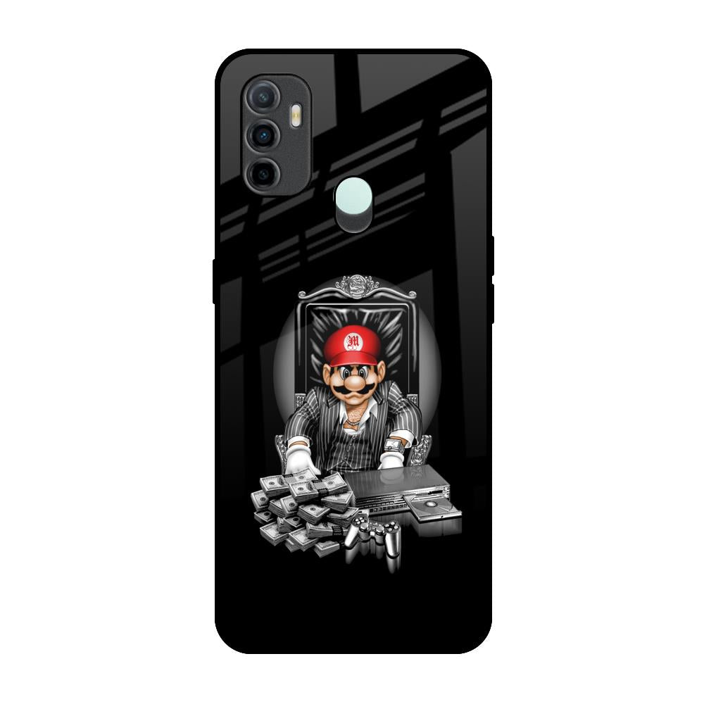 Dark Secret Oppo A33 Glass Back Cover Online