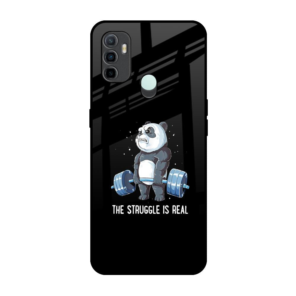Real Struggle Oppo A33 Glass Back Cover Online