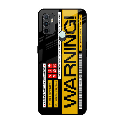 Aircraft Warning Oppo A33 Glass Back Cover Online