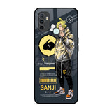 Cool Sanji Oppo A33 Glass Back Cover Online