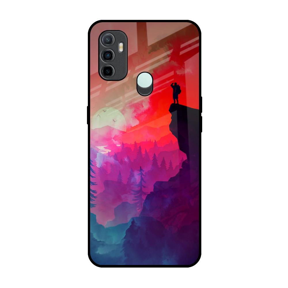 Dream So High Oppo A33 Glass Back Cover Online