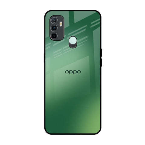 Green Grunge Texture Oppo A33 Glass Back Cover Online