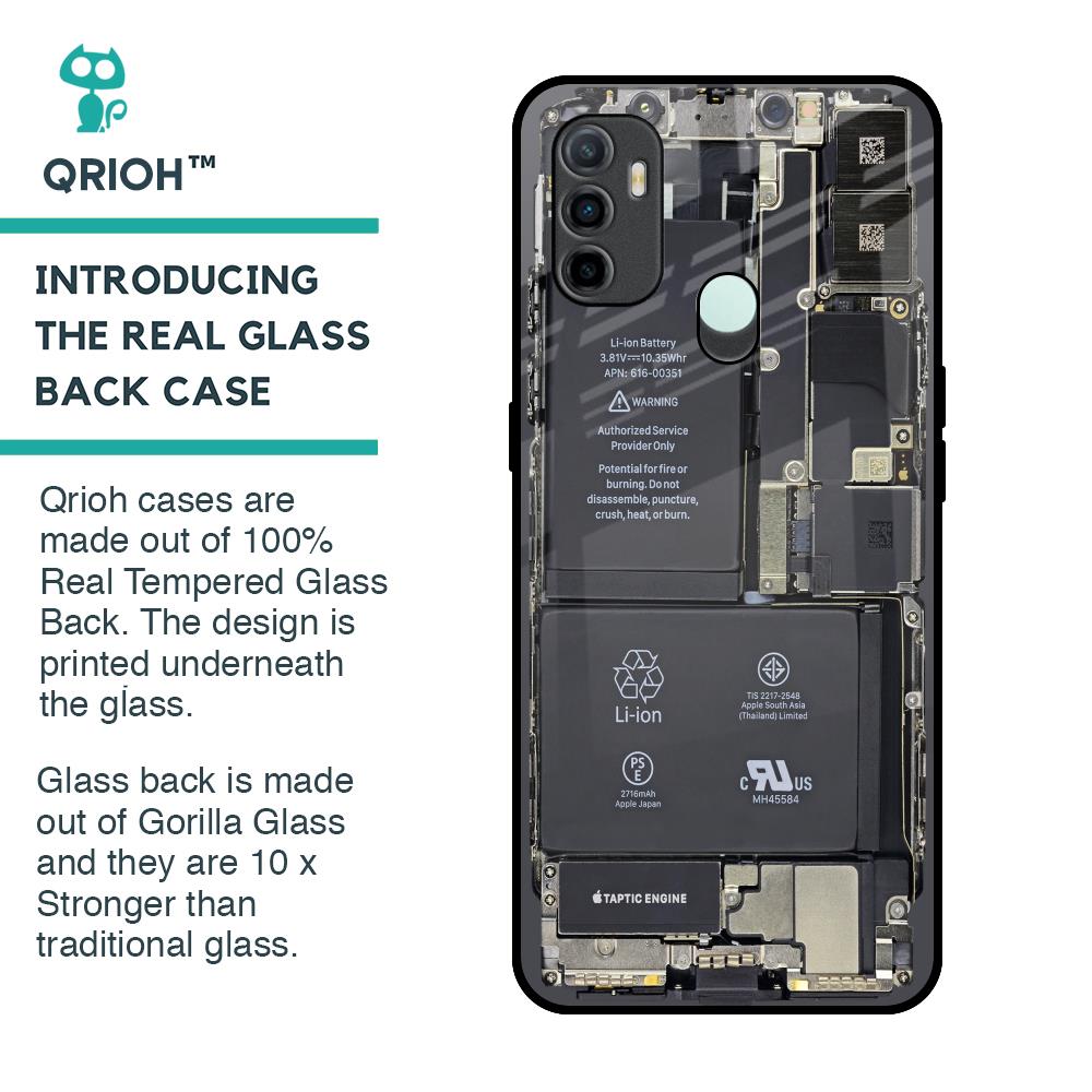 Skeleton Inside Glass Case for Oppo A33