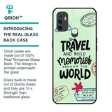 Travel Stamps Glass Case for Oppo A33