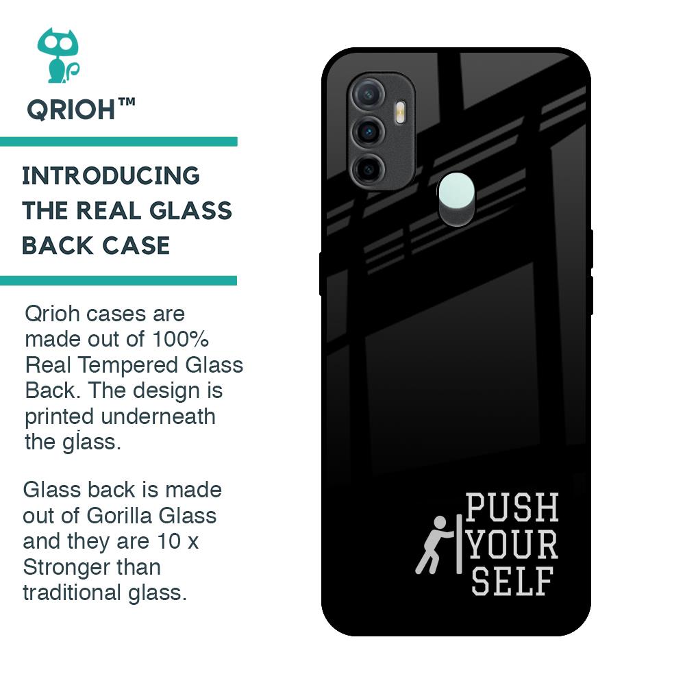 Push Your Self Glass Case for Oppo A33