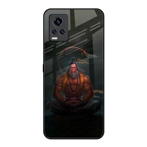 Lord Hanuman Animated Vivo V20 Pro Glass Back Cover Online
