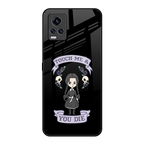 Touch Me & You Die Vivo V20 Pro Glass Back Cover Online