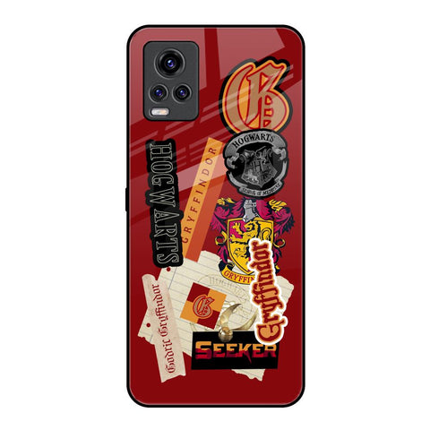 Gryffindor Vivo V20 Pro Glass Back Cover Online