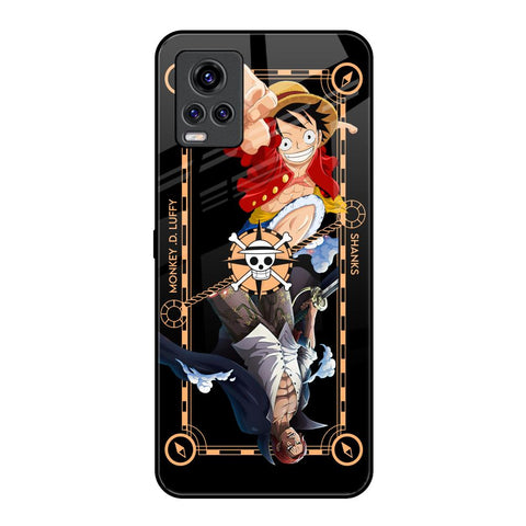 Shanks & Luffy Vivo V20 Pro Glass Back Cover Online