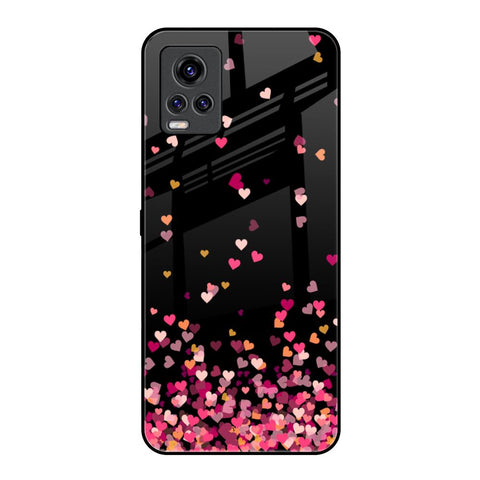 Heart Rain Fall Vivo V20 Pro Glass Back Cover Online