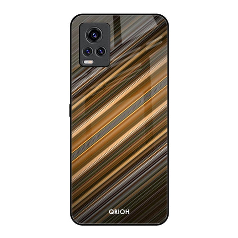 Diagonal Slash Pattern Vivo V20 Pro Glass Back Cover Online