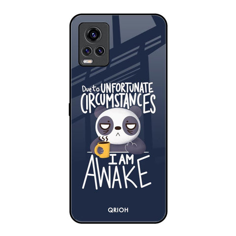 Struggling Panda Vivo V20 Pro Glass Back Cover Online