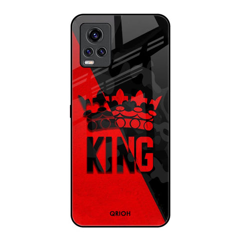 I Am A King Vivo V20 Pro Glass Back Cover Online