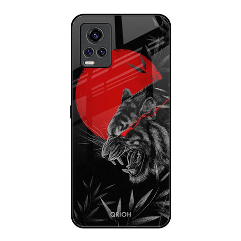 Red Moon Tiger Vivo V20 Pro Glass Back Cover Online