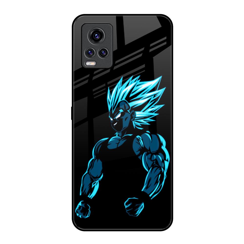 Pumped Up Anime Vivo V20 Pro Glass Back Cover Online