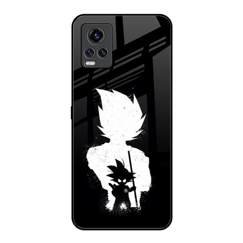 Monochrome Goku Vivo V20 Pro Glass Back Cover Online