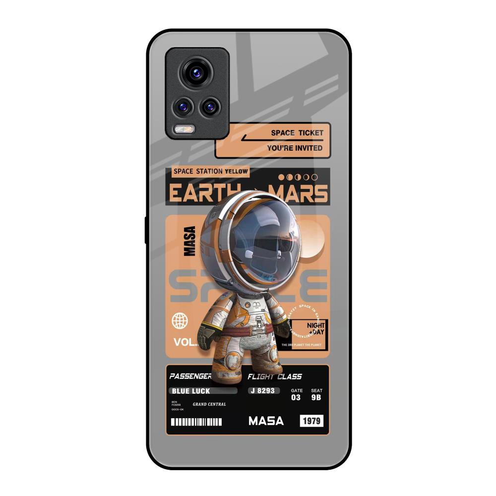Space Ticket Vivo V20 Pro Glass Back Cover Online