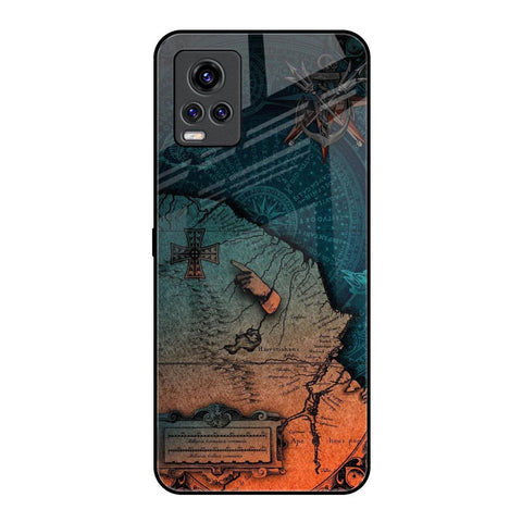 Geographical Map Vivo V20 Pro Glass Back Cover Online