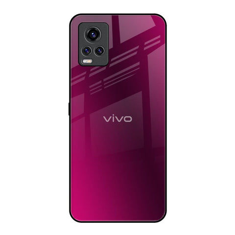 Pink Burst Vivo V20 Pro Glass Back Cover Online