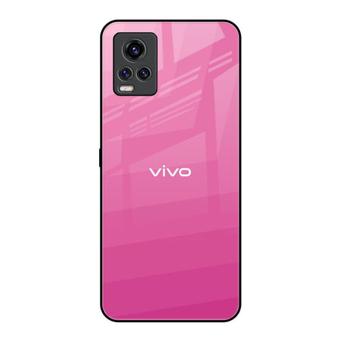Pink Ribbon Caddy Vivo V20 Pro Glass Back Cover Online
