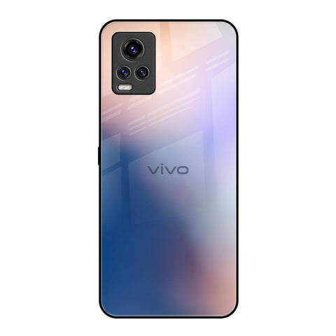 Blue Mauve Gradient Vivo V20 Pro Glass Back Cover Online