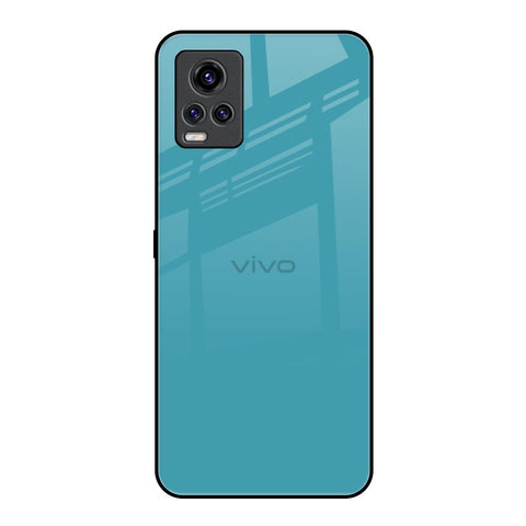 Oceanic Turquiose Vivo V20 Pro Glass Back Cover Online