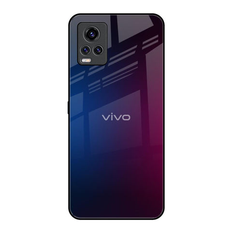 Mix Gradient Shade Vivo V20 Pro Glass Back Cover Online