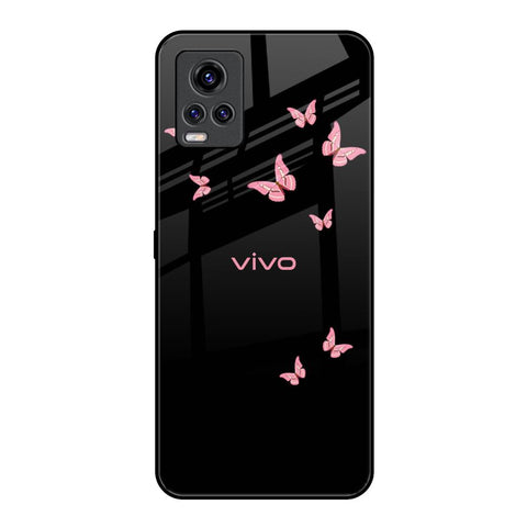 Fly Butterfly Vivo V20 Pro Glass Back Cover Online