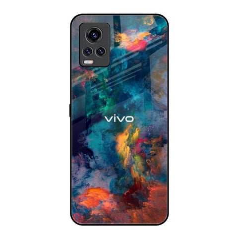 Colored Storm Vivo V20 Pro Glass Back Cover Online