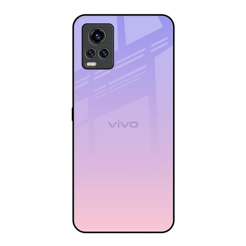 Lavender Gradient Vivo V20 Pro Glass Back Cover Online