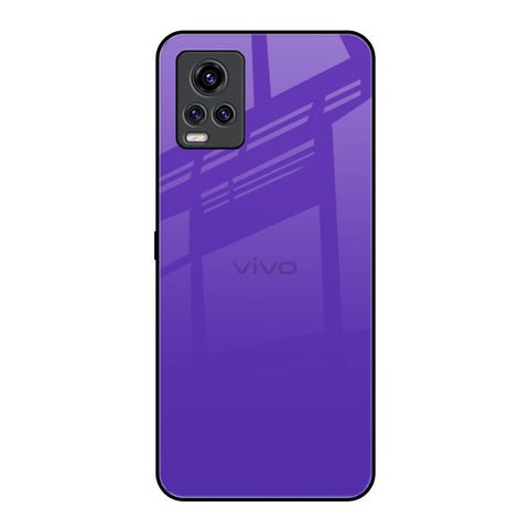 Amethyst Purple Vivo V20 Pro Glass Back Cover Online