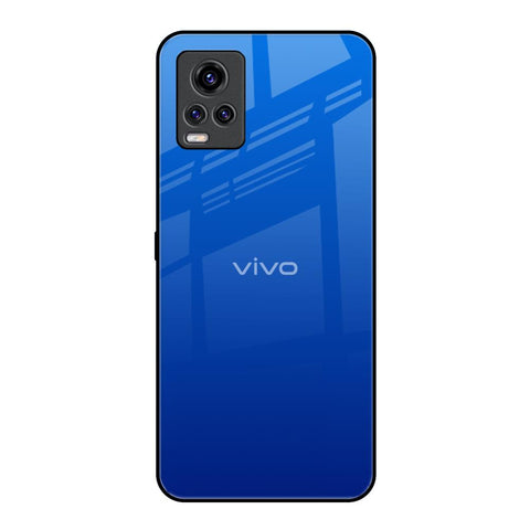 Egyptian Blue Vivo V20 Pro Glass Back Cover Online
