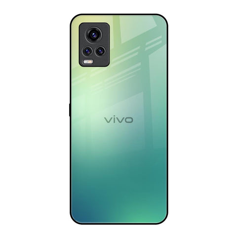 Dusty Green Vivo V20 Pro Glass Back Cover Online