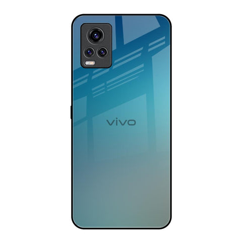 Sea Theme Gradient Vivo V20 Pro Glass Back Cover Online