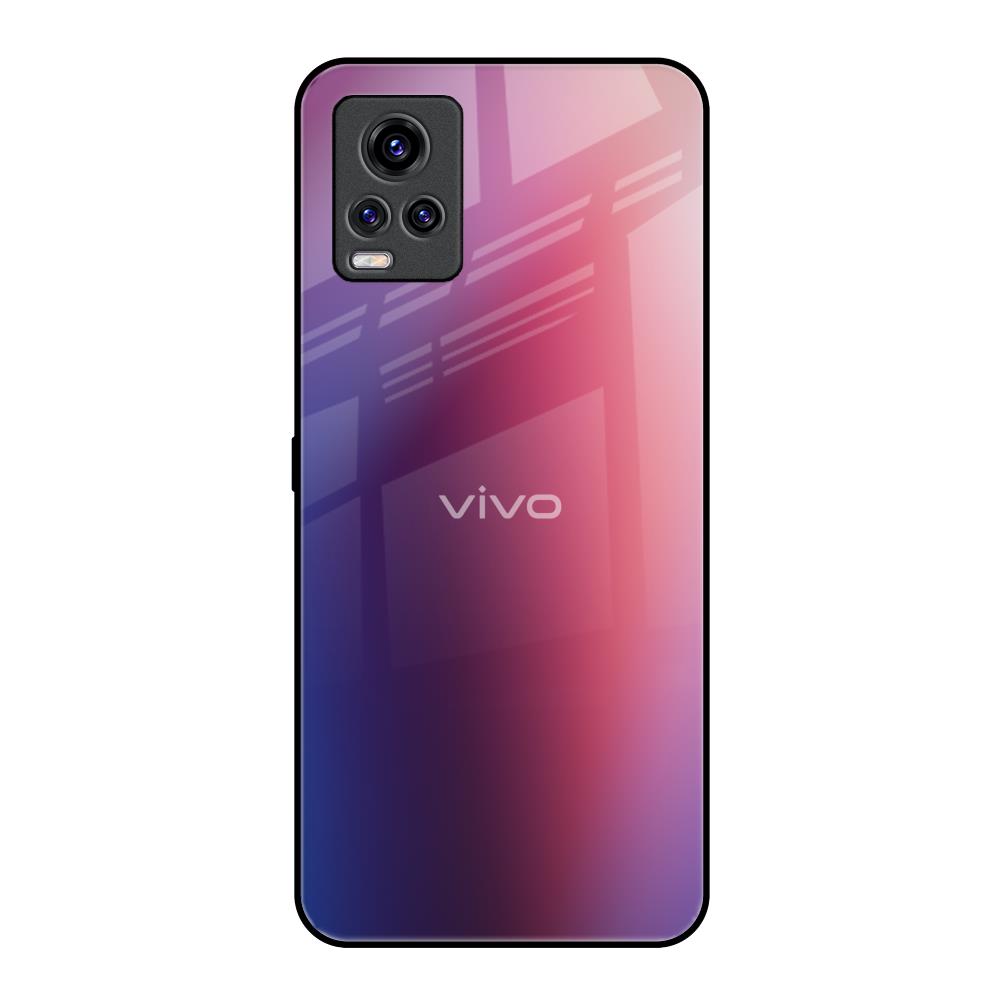 Multi Shaded Gradient Vivo V20 Pro Glass Back Cover Online