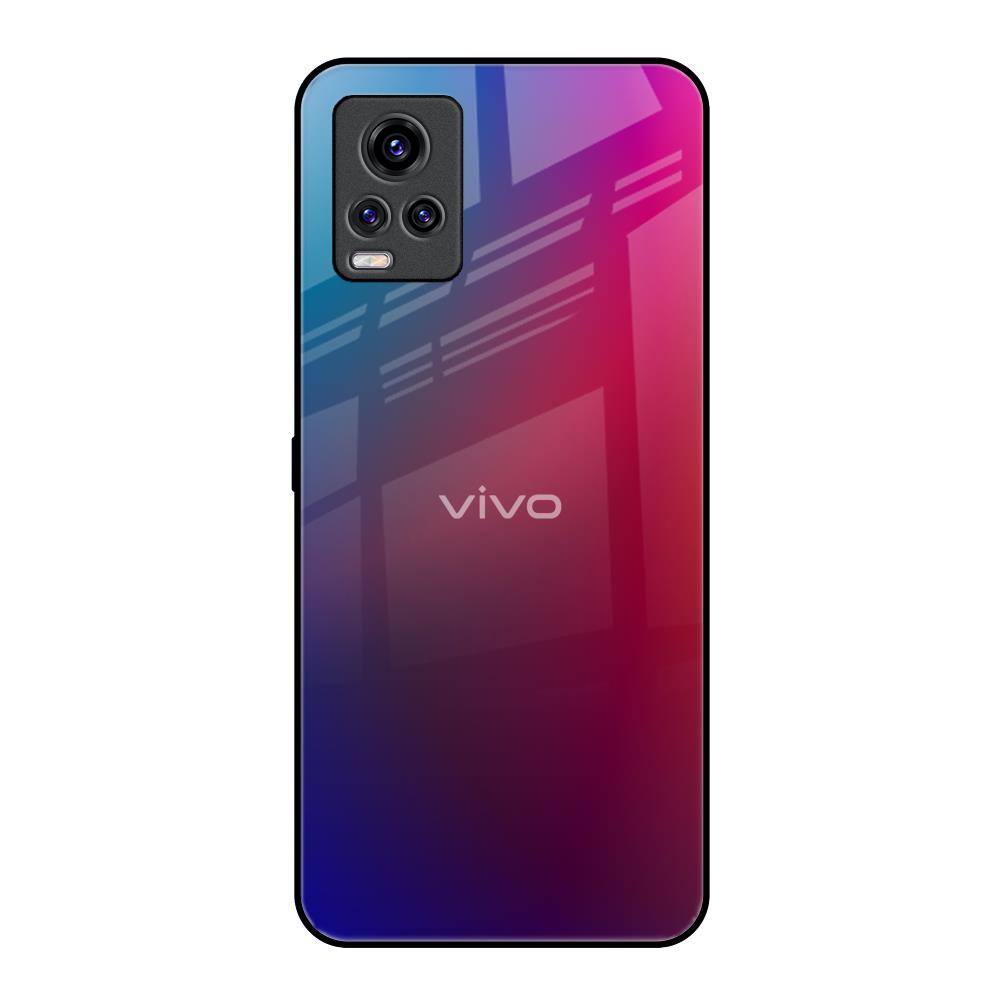 Magical Color Shade Vivo V20 Pro Glass Back Cover Online