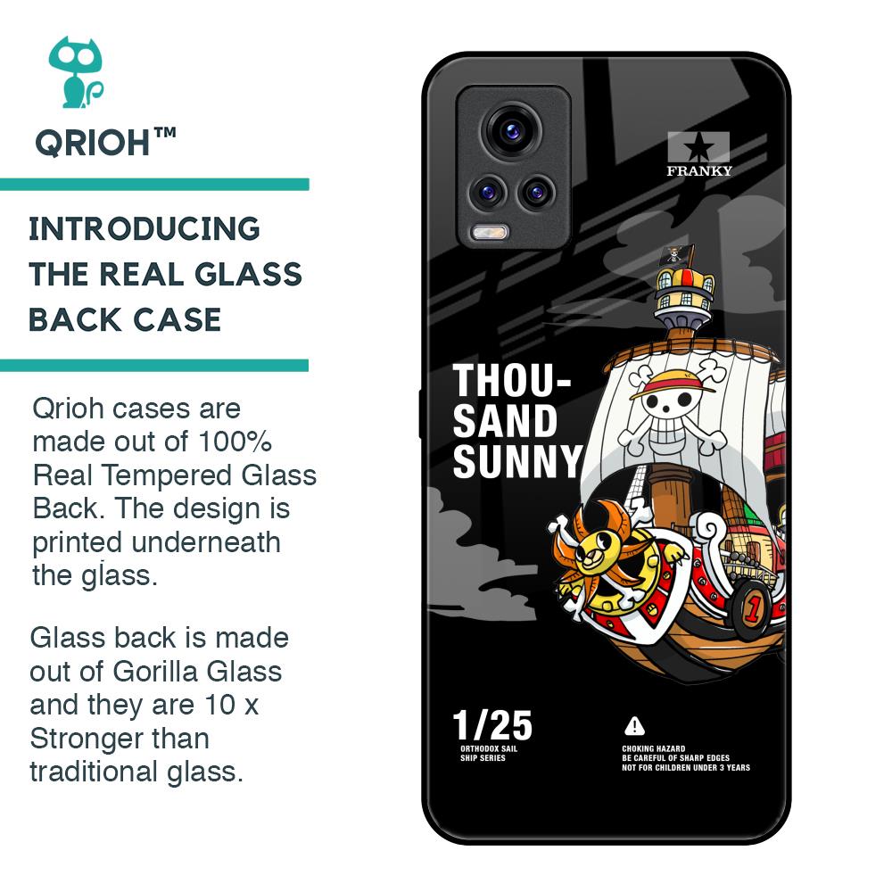 Thousand Sunny Glass Case for Vivo V20 Pro