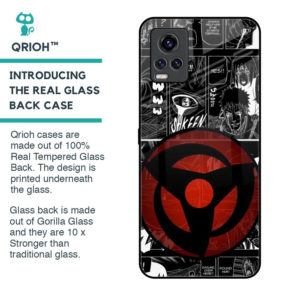 Sharingan Glass Case for Vivo V20 Pro