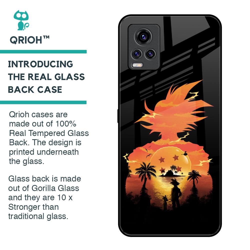 Japanese Paradise Glass Case for Vivo V20 Pro