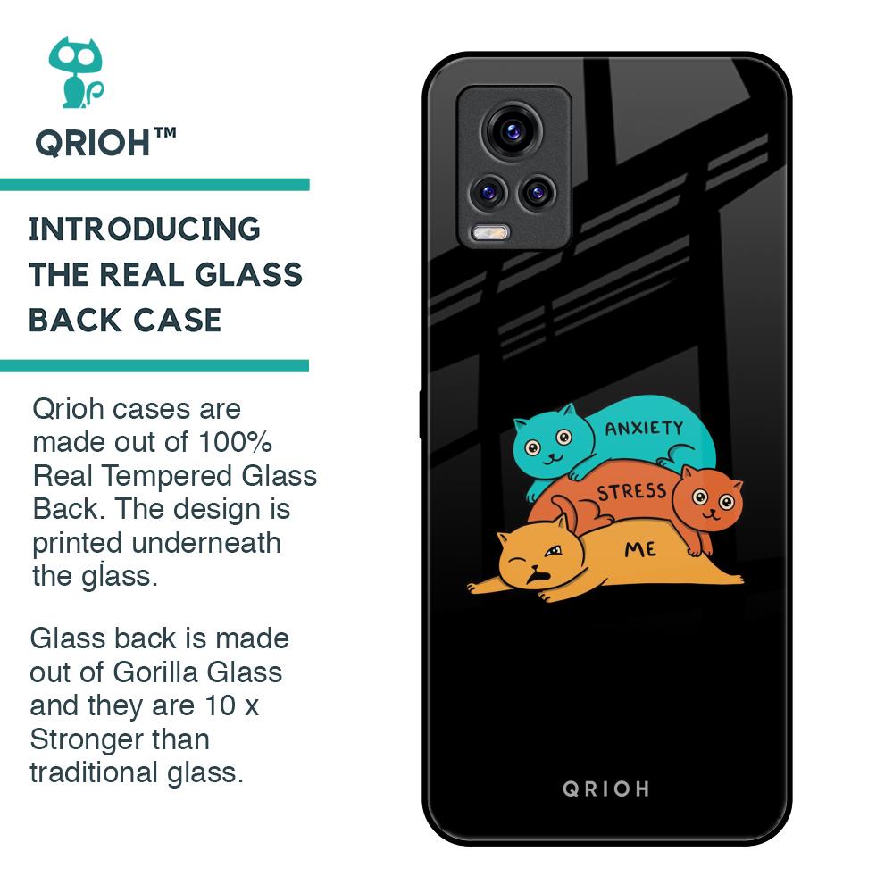 Anxiety Stress Glass Case for Vivo V20 Pro