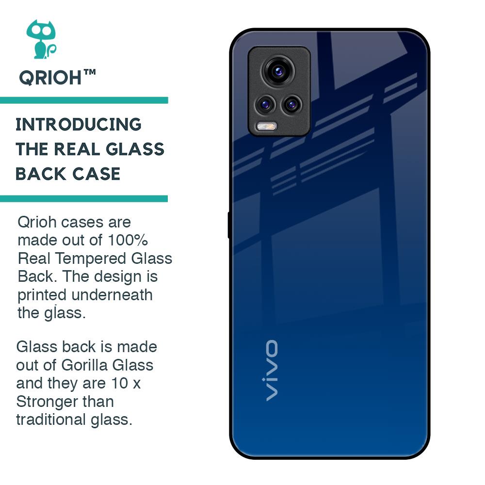 Very Blue Glass Case for Vivo V20 Pro