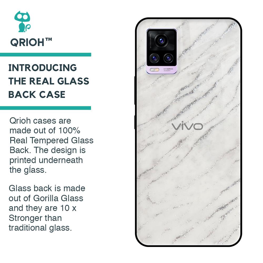 Polar Frost Glass Case for Vivo V20 Pro