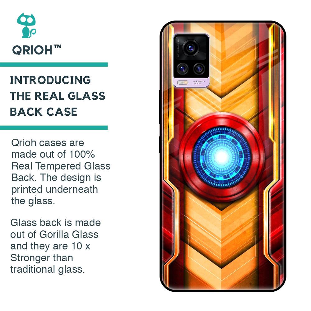 Arc Reactor Glass Case for Vivo V20 Pro