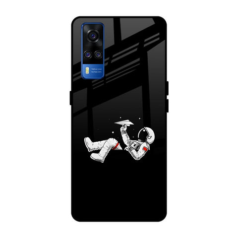 Space Traveller Vivo Y51 2020 Glass Back Cover Online